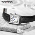 SANDA New Fashion Personality Business Luxury Ladies Charm Casual Quartz Watch P9031. 