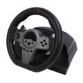PC Steering Wheel 270 Degree Gaming Steering Wheel Accurate Control for Game Console. 