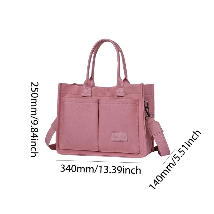 Women%20Canvas%20Bag%20Fashion%20Shoulder%20Bag%20Retro%20Top%20Handle%20Bag%20Large%20Capacity%20Crossbody%20Bag%20Simple%20Shopping%20Bag%20Square%20Commuting%20Bag%20-%20Image%206