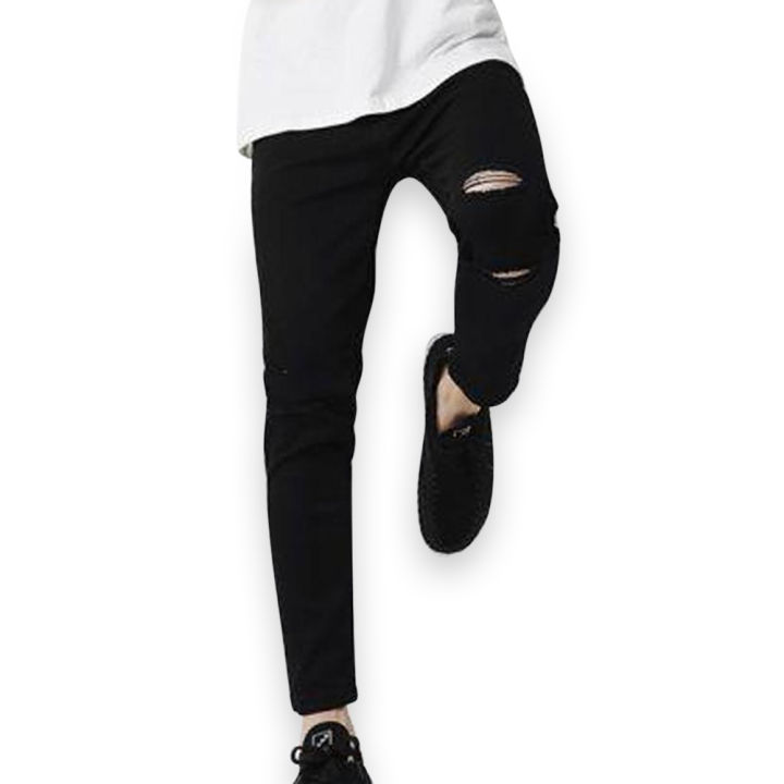 Black Men’s Denim Casual Jeans Pant(null) - Pants For Men - Pant - পেন্ট ছেলেদের - Pant