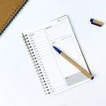 Compact Size Planner Notebook Functional Binding A5/A6 Size Schedule Agenda Kraft Paper Cover Spiral-Bound Table Diary for Office Organization School Planner Management Tool Creative Journaling. 