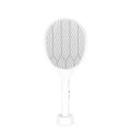 Weidasi WD-963 Mosquito Rechargeable Bat with Lure Light Insect Bugs Lamp with Stand Holder USB Charging Cable Included Multifunction Electric Swatter Li-ion Battery WD 963.