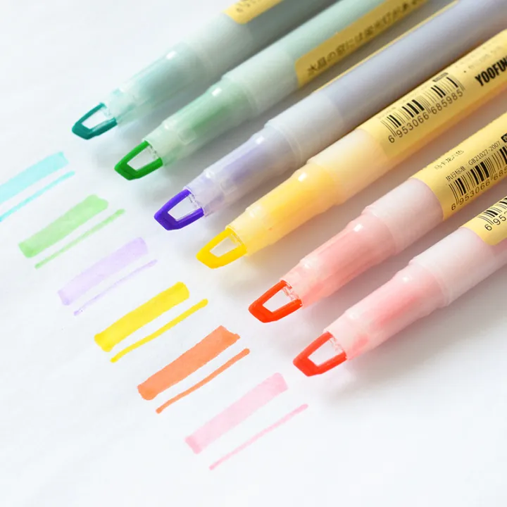 6PCS%20Double%20Ended%20Window%20Soft%20Highlighter%20Pens%20Pure%20Macaron%20Highlighter%20Pen%20for%20Textbook%20Written%20Notes%20-%20Image%204