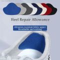 4pcs Sports Shoes Repair Stickers Suede Heel Protector Anti-Wear Repair Holes Self-adhesive Patches Insoles Pad Foot Care Insert.