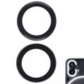 For Nothing Phone 1 5G Alloy Metal and Tempered Glass Camera Lens Protector Rings. 