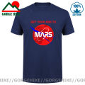 Novelty Occupy Mars SpaceX Starman T Shirt Men Man 100% Cotton Elon Musk Space X T-Shirt Summer Camiseta Mens Tshirt Don't Panic. 