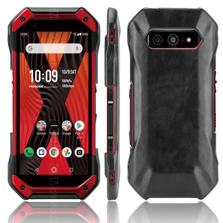 Slim For Kyocera Torque 5G Case Pattern Litchi Skin PU Leather and PC Book Cover For Kyocera Torque 5G KYG01 Phone Case 5.5inch