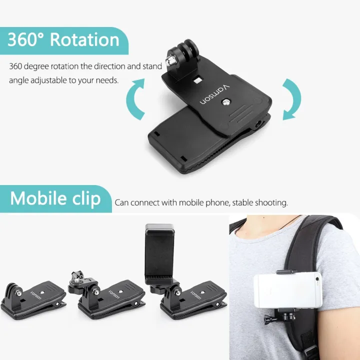 Vamson%20for%20Go%20Pro%2010%209%208%20Accessories%20360-Degree%20Rotation%20Clip%20For%20GoPro%20Hero%209%208%207%206%205%204%203+%20for%20yi%204K%20for%20SJCAM%20for%20SJ4000%20VP512%20-%20Image%207
