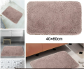 Quality colourful fur soft carpet fluffy rugs 16/24 inchi door mats. 