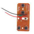 4CH RC Remote Control Circuit PCB Transmitter Receiver Board RC Car Accessories with Antenna Radio System. 