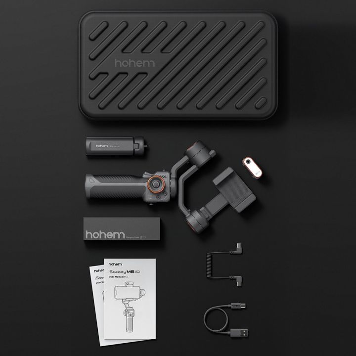 hohem%20iSteady%20M6%20Kit%203-Axis%20Smartphone%20Gimbal%20Stabilizer%20with%20AI%20Vision%20Sensor%20and%20Fill%20Light%20Module%20-%20#2%20-%20Image%202