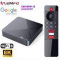 LEMDIOE 2023 New X88 Mini13 Android 13 RK3528 with Google Certification 8K Vedio Bluetooth 5 WIFI6 Voice Assistant Smart TV Box.