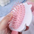 Cute Cartoon Rabbit Air Cushion Comb Children Girl‘s Plastic Scalp Massage Comb Mini Anti-frizz Hair Styling Brush. 