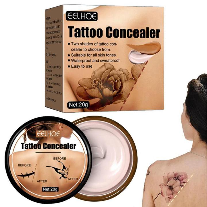 Tattoo Cover-Up Makeup Professional Scars Tattoo Concealer Tattoo Cover-Up Makeup Use On Body For Legs For Men And Women