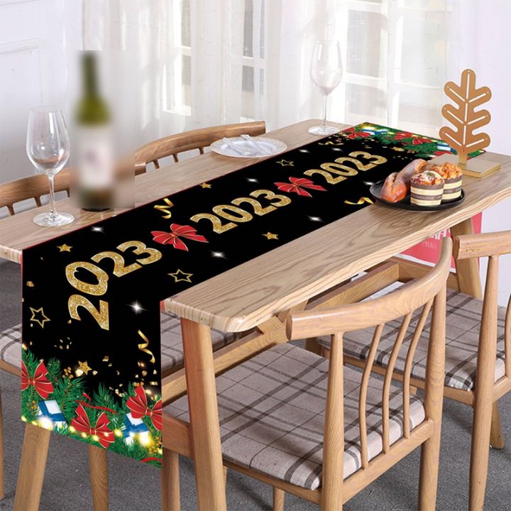 180*35cm%20Merry%20Christmas%20Tablecloth%20New%20Year%20Party%20Table%20Decorations%20Safflower%20Pine%20Leaves%20Christmas%20Table%20Cloth%20Christmas%20Table%20Runner%20Merry%20Christmas%20Decoration%20-%20Image%205