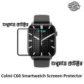 For Colmi C60 Smartwatch PMMA Plastic Full Coverage Screen Protector. 