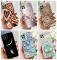 Clear Slim Soft Coques For Oppo A73 5G Phone Case Back Cover Couple Heart Cartoon Flower Painted Funda For Oppo A73 CPH2161 Etui. 