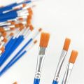 200 s Paint Brushes Set Kids Acrylic Flat Round Pointed Paint Brushes Craft for Watercolor Oil Painting BrushesBasketball. 