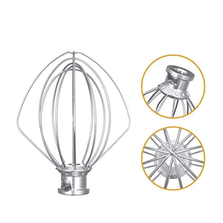 4%20Pack%20Stainless%20Steel%20Wire%20Whip%20Mixer%20Attachment%20for%20K45WW%20Flour%20Cake%20Balloon%20Whisk%20Egg%20Cream%20Stirrer%20-%20Image%204