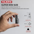 Flashlight E4 1100lumens Super Mini LED flashlight Torch Lamp 148meters long beam distance Mini 16340 Powerful Rechargeable flashlight Lightweight flashights IPX8 Waterproof Outdoor Light for Camping Hiking Riding Walking ho. 
