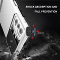 Quiberk for Xiaomi Redmi Note 10 5G Phone Case Slide Camera Cover Kickstand Hard Shockproof Armor Back Casing. 