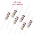 25pcs 1W 3.3K Ohm Metal Film Resistor.
