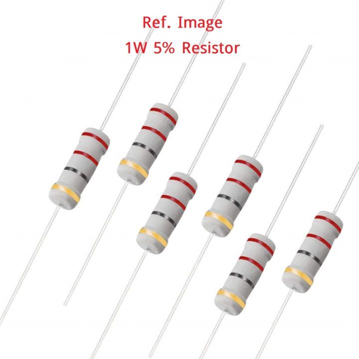25pcs 1W 3.3K Ohm Metal Film Resistor