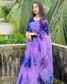 Trendsetter's Choice - Fashionable Hand Print Half Silk Saree - Drapes in 13 Hand - Unveil Your Style.