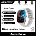 AOLON 2.01 Curved Screen Smart Watch Men Bluetooth Call Sports IP68 Waterproof Wrist Watches Fitness Bracelet Women Smartwatch. 