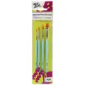 Mont Marte BMHS0040 Assorted Paint Brushes Discovery Set of 4.