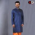 Solid Color Casual Panjabi For Men's By Stone Rose - 17918P. 