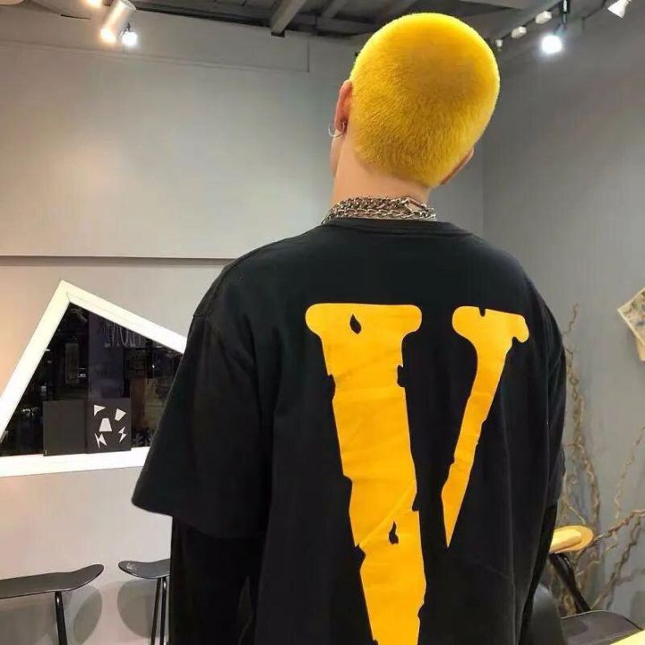 100%25%20Cotton%20Vlone%20Men%20Printed%20Men's%20and%20Women's%20Cotton%20Short%20Sleeved%20T-shirts%20Men%20Clothing%20T%20Shirt%20for%20Men%20Clothing%20Vlone%20-%20Image%202
