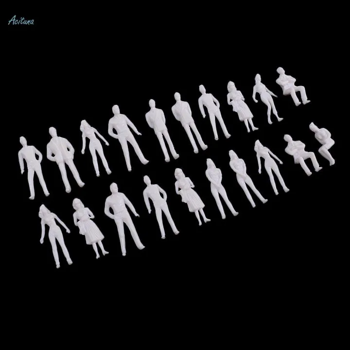 4x20Pieces%201/50%20Scale%20Unpainted%20Model%20People%20Architectural%20Mini%20Figures%20Kit%20-%20Image%207