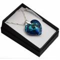 Best Quality love blue color Titanic stone locket.