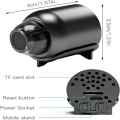 Small Wireless Smart Camera, 720P WiFi Security Surveillance Cam With Video Night Vision.