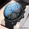 SENBONO Smart Watch Men Sport Fitness Heart Rate Tracker BT Answer Dial Call Watches 100+ Watch Faces Smartwatch for Android IOS. 