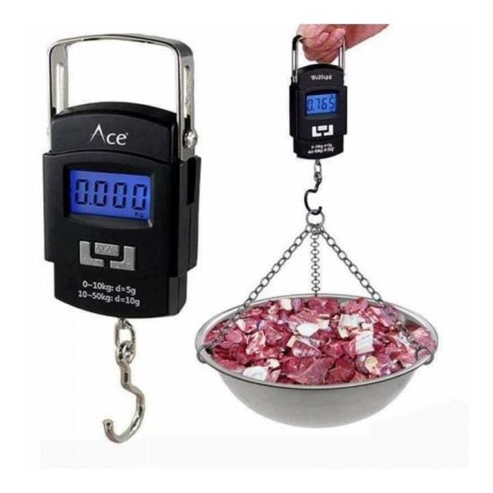 Digital Weight Scale 50Kg - Black - Weight Machine