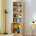 RK Modern Library Book Shelf Standing Display Shelve Rack Engineered Wood Bookcase Bookshelf Showpiece Rack with Storage Cabinet.