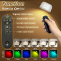 Portable LED Wall Light Versatile Multicolor Rechargeable Lamp Adjustable 360° Rotatable Lamp for Home lighting Outdoor.