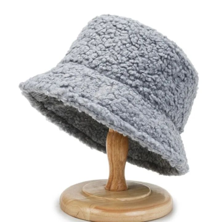 New%20Women%20Warm%20Thick%20Bucket%20Hats%20Cool%20Panama%20Lady%20Autumn%20Winter%20Outdoor%20Solid%20Color%20Fisherman%20Cap%20Hat%20For%20Women%20-%20Image%207