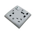 6 Pin Multi with Type I, 2 Pin and 3 Pin Combined Function Universal Socket with Switch 6Pin Multy.