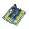 Arduino NANO Expansion Shield Adapters Breakout Board ATMEGA328P NANO I/O Pin Shield Multi-Purpose Expansion Board Compatible For Arduino Nano. 