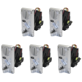 ARELENE 5X Coin Acceptor Coin Pusher JY133A CPU Arcade Coin Selector for Vending Machine Arcade Game Ticket Exchange. 