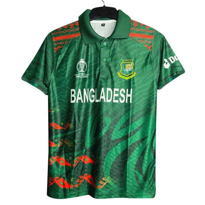 Bangladesh World Cup Jersey 2023 - Polo Cricket Jersey - Bangladesh Cricket Jersey premium quality jersey thai jersey