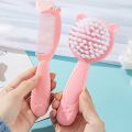 2Pcs/Set Cute Kids Baby Hair Brush And Comb Set For Newborns Toddlers Baby Brush Soft Bristles Perfect Baby Gift.