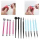 13Pcs Modeling Clay Sculpting Tools Set Complete Various Sizes Ball Stylus Dotting for DIY Pottery Sculpture. 
