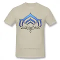Warframe T Shirt Warframe Lotus Symbol T-Shirt Men Short Sleeves Tee Shirt Cute Print Beach Cotton Tshirt. 
