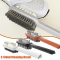 【Lejia】Useful Soft Professional Suede Brush Double-Sided Snow Boots Washing Rubber Brushes Cleaning Tools. 