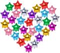 Small size star foil balloons (5pcs).