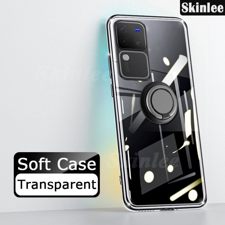 Phone%20case%20For%20vivo%20V30%20Pro%20Back%20cover%20Ring%20Holder%20Phone%20Case%20Ultra%20Thin%20Transparent%20Car%20Navigation%20Silicone%20Clear%20Cases%20For%20vivo%20V30%20Cover%20cases%20-%20Image%205